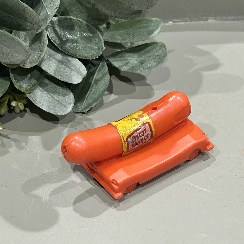 Vintage Oscar Mayer Weiner Whistle Weinermobile 2" Hot‎ Dog Plastic Whistle